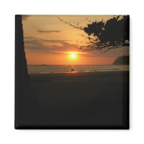 romantic sunset magnets