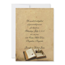 Romantic Tome Party Invitation