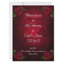 Romantic Valentine's Ball Invitation