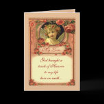 ROMANTIC VICTORIAN ROSES by SHARON SHARPE Greeting Cards