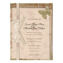 Romantic & Vintage Style Wedding Invitations invitations