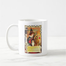 Romantic Vintage Witch Mug