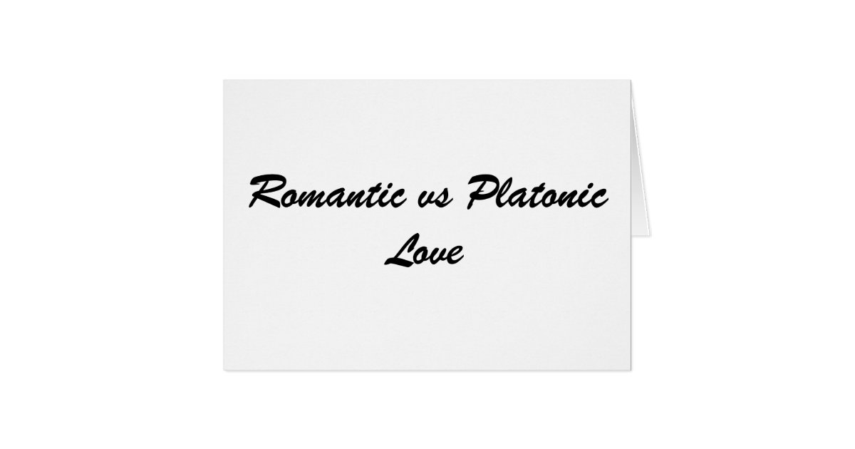 can romantic love turn platonic