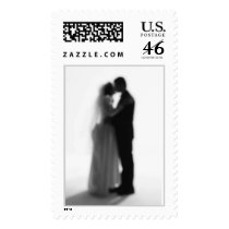 Romantic Wedding Couple (1) Postage Stamp
