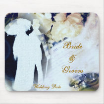 Romantic Wedding Mousepad by elenaind Romantic Wedding Mousepad