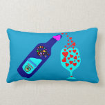 §♥Romantic Wine Lovely Pillow Lumbar♥§