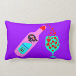 §♥Romantic Wine Lovely Pillow Lumbar♥§