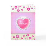 Romantic wish on Valentine Greeting Cards