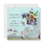 ROMANTICA  2 MONOGRAM ,antique blue