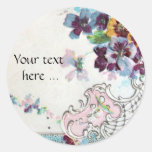 ROMANTICA 2 ROUND STICKER