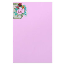 ROMANTİCA 3 MONOGRAM stationery