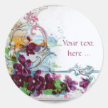 ROMANTICA 4 ROUND STICKERS