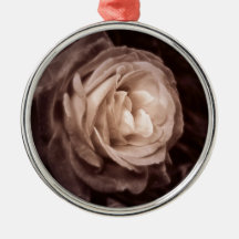 Romantica- this rose says love ornaments