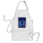 Romatic Sleeping Beauty Kiss Illustration Aprons