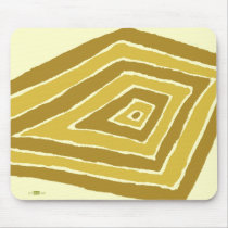 Romboidal amarillo. Mousepad