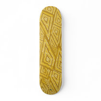 Romboidal amarillo. Skateboard by arraias Romboidal amarillo. Skateboard