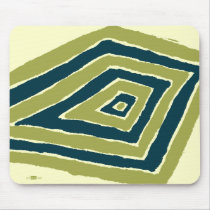 Romboidal verde. Mousepad by arraias Romboidal verde. Mousepad