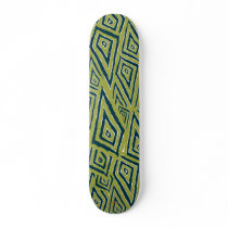 Romboidal verde. Skateboard by arraias Romboidal verde. Skateboard