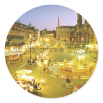 ROME 1 DESIGN BY MOJISOLA A GBADAMOSI OKUBULE ROUND STICKERS