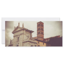 Rome architecture rack card template