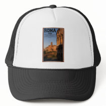 Rome - Colosseum and Temple of Venus Mesh Hat