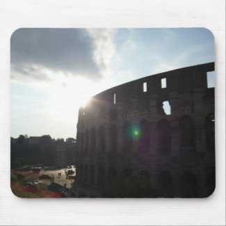 Rome Colosseum zazzle_mousepad