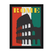 Rome Colosseum Postcard