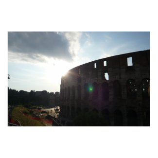 Rome Colosseum Poster Print print