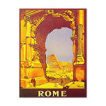 Rome Express Railway Vintage Italy Travel postcards