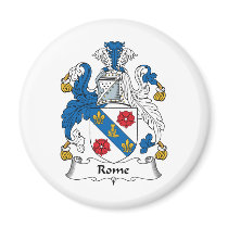 Rome Family Crest magnets by coatsofarms Rome Family Crest magnets