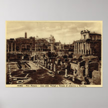 Rome, Foro Romano Print