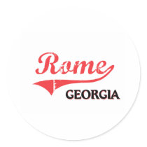 Rome Georgia City Classic Stickers