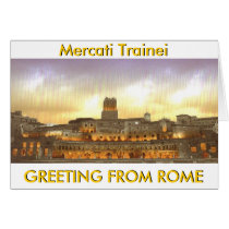 Rome Italy Today Greeting Cards