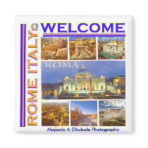 Rome Italy Today Magnets