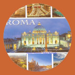 Rome Italy Today stickers