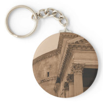 Rome Pantheon Photo Keychain