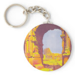 Rome par le train deluxe key chains