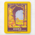 Rome par le train deluxe mousepads