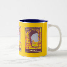 Rome par le train deluxe mugs