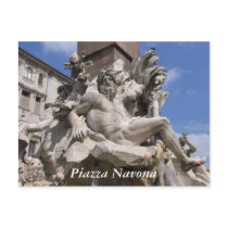 Rome, Piazza Navona Post Card