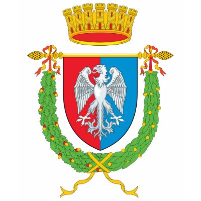 Rome Province Coat of Arms T-shirt by FlagTshirts