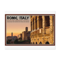 Rome - Roman Forum Sunset Postcards