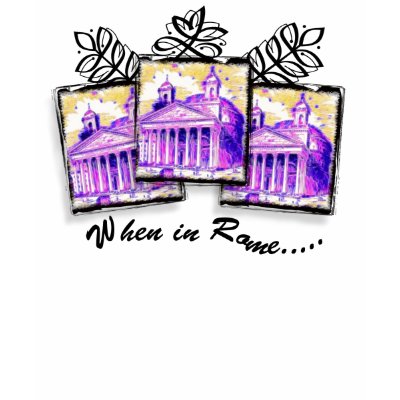 Rome Souvenir T-shirt by nextstopitaly