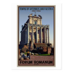 Rome - Temple of Antoninus and Faustina Post Card