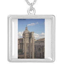 Rome - Temple of Vespasian and Titus Pendants