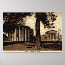 Rome,Temple of Vesta Print
