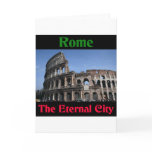 Rome The Eternal City.. Card