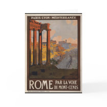 Rome through the Mont-Cenis cards