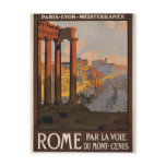 Rome through the Mont-Cenis Post Card