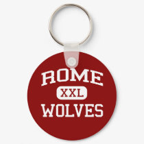 Rome - Wolves - Rome High School - Rome Georgia keychains by customteamsportswear Rome - Wolves - Rome High School - Rome Georgia keychains